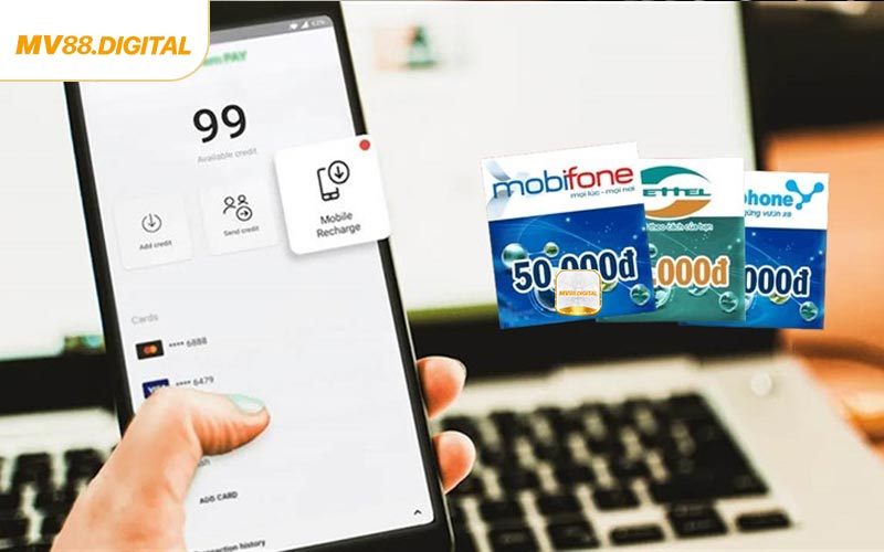 Nạp tiền qua thẻ cào điện thoại